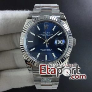 Rolex DateJust 41mm ARF Best Edition 904L Steel Blue Dial on Oyster Bracelet 3235SH